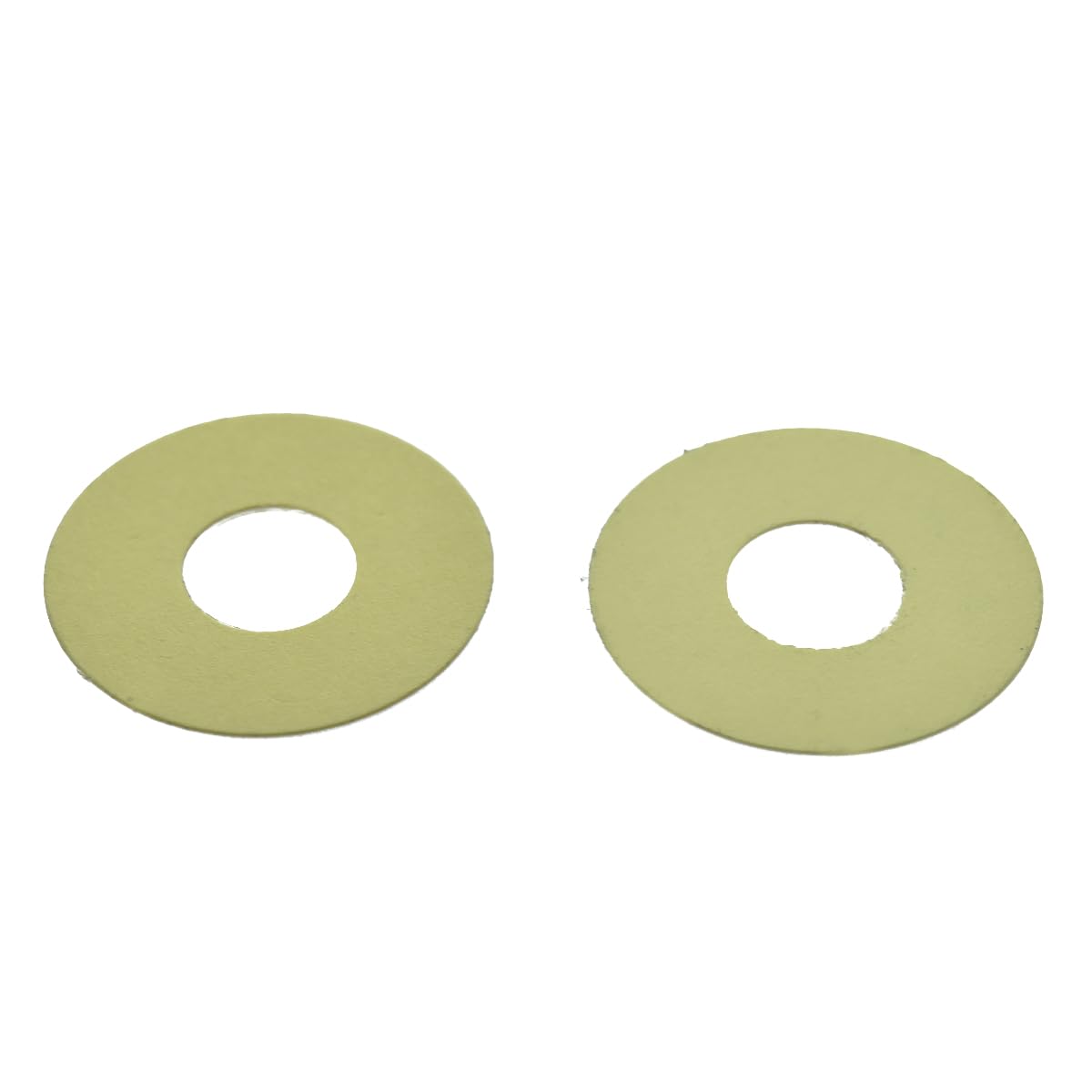 KAISH White with Gold and Black Letters LP Toggle Switch Washer Rhythm Treble Ring for Les Paul